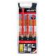 ALPEN SERIE PUNTE ALPEN MULTICUT 1/4 5-8MM 3PZ