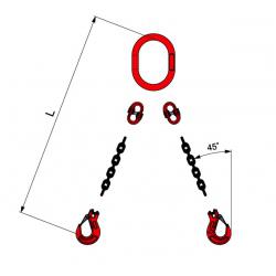 STROPS TIRANTE CATENA 2BR D.8 2.0MT G/BKG ###