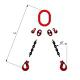 STROPS TIRANTE CATENA 2BR D.7 4.0MT G/BKG+ACCOR ###