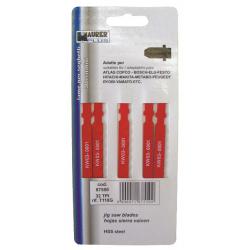 MAURER PLUS LAME SEGHETTO MPLUS-BOSCH T119B X LEGNO 5PZ T119B - legno-plastica fino a mm 20