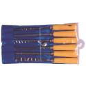 MAURER LIME PER CHIAVI C/MANICO 6PZ