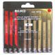 MAURER PLUS LAME SEGHETTO MPLUS-BD ASSOR 7 TIPI 10PZ