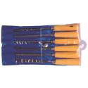 MAURER LIME PER CHIAVI C/MANICO 6PZ