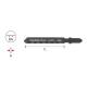 MAURER PLUS LAME SEGHETTO MPLUS-BOSCH T244D X LEGNO 5PZ T244D - legno-allum-piombo-stagno-plast-taglio a raggio corto