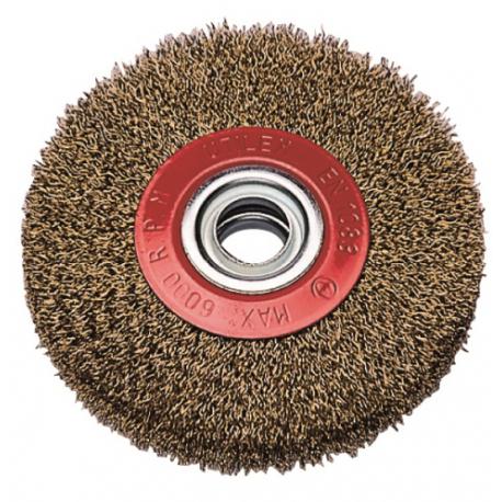 MAURER SPAZZOLA CIRCOLARE FORO 25/12 MAURER 150X30MM