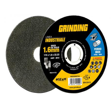 GRINDING DISCO GRINDING FERRO/INOX INDUST 230X2.0X22MM