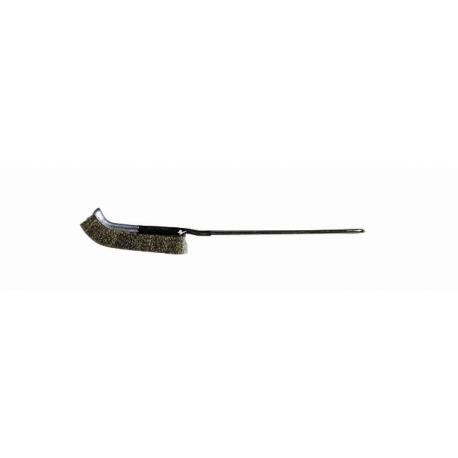 MAURER SPAZZOLA MANO SLIM CURVA FILO OTTONE MAURER
