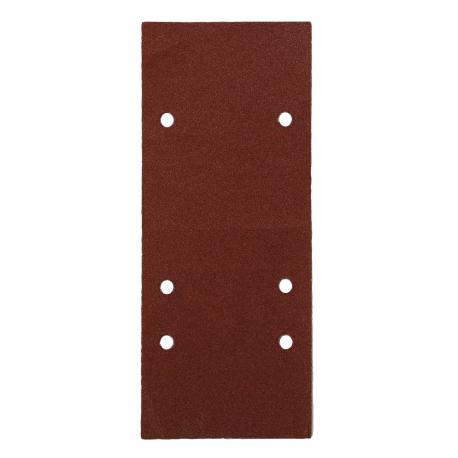 MAURER CARTA ABRASIVA C/FORI 115X140MM 100G 10PZ