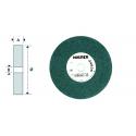 MOLA ABRAS. VERDE MM 125X20X16 GRANA 80