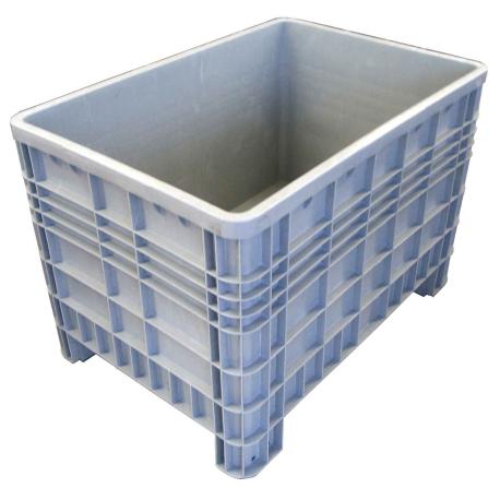 CONTENITORE INDUSTRIALE PIENO C/PIEDI 600LT