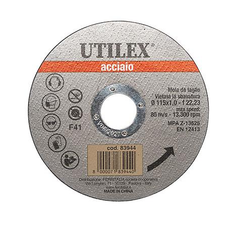 DISCO UTILEX INOX 115X1.0X22MM