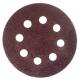 DISCO ABRASIVO VELCRATO 16FORI 225MM GR.80