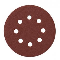 MAURER PLUS DISCO VELCRATO MPLUS 8 FORI 125MM 40G 10PZ