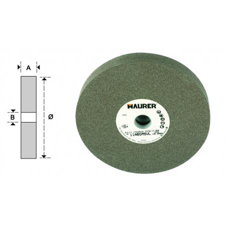MOLA ABRASIVA GRIGIA MM 200X25X20 GR.60