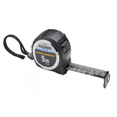 MAURER PLUS FLESSOMETRO BLACKSTAR NERO WATERPROOF MM25X8M