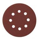 MAURER PLUS DISCO VELCRATO MPLUS 8 FORI 125MM 40G 10PZ