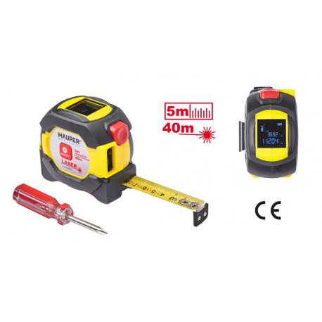 MAURER PLUS MISURATORE LASER MPLUS 5CM--->30M