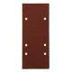 MAURER CARTA ABRASIVA C/FORI H115X140MM GR100 10PZ