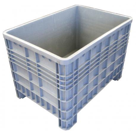 CONTENITORE INDUSTRIALE PIENO C/PIEDI 600LT