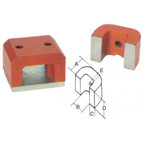 MAGNETE A FERRO DI CAVALLO MM 25,5X19