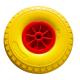 MAURER RUOTA PIENA PU C/BOCC CERCHIO NYLON 260X85F20