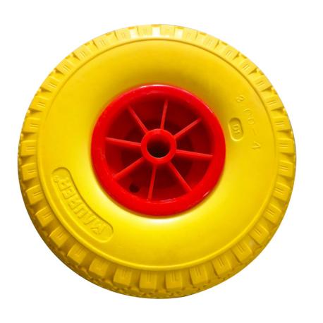 MAURER RUOTA PIENA PU C/BOCC CERCHIO NYLON 260X85F20