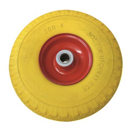 MAURER RUOTA PIENA PU C/CUSC CERCHIO METAL 260X85F20