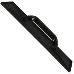 FRATTONE PLASTICA RINFORZATO NERO 450X150